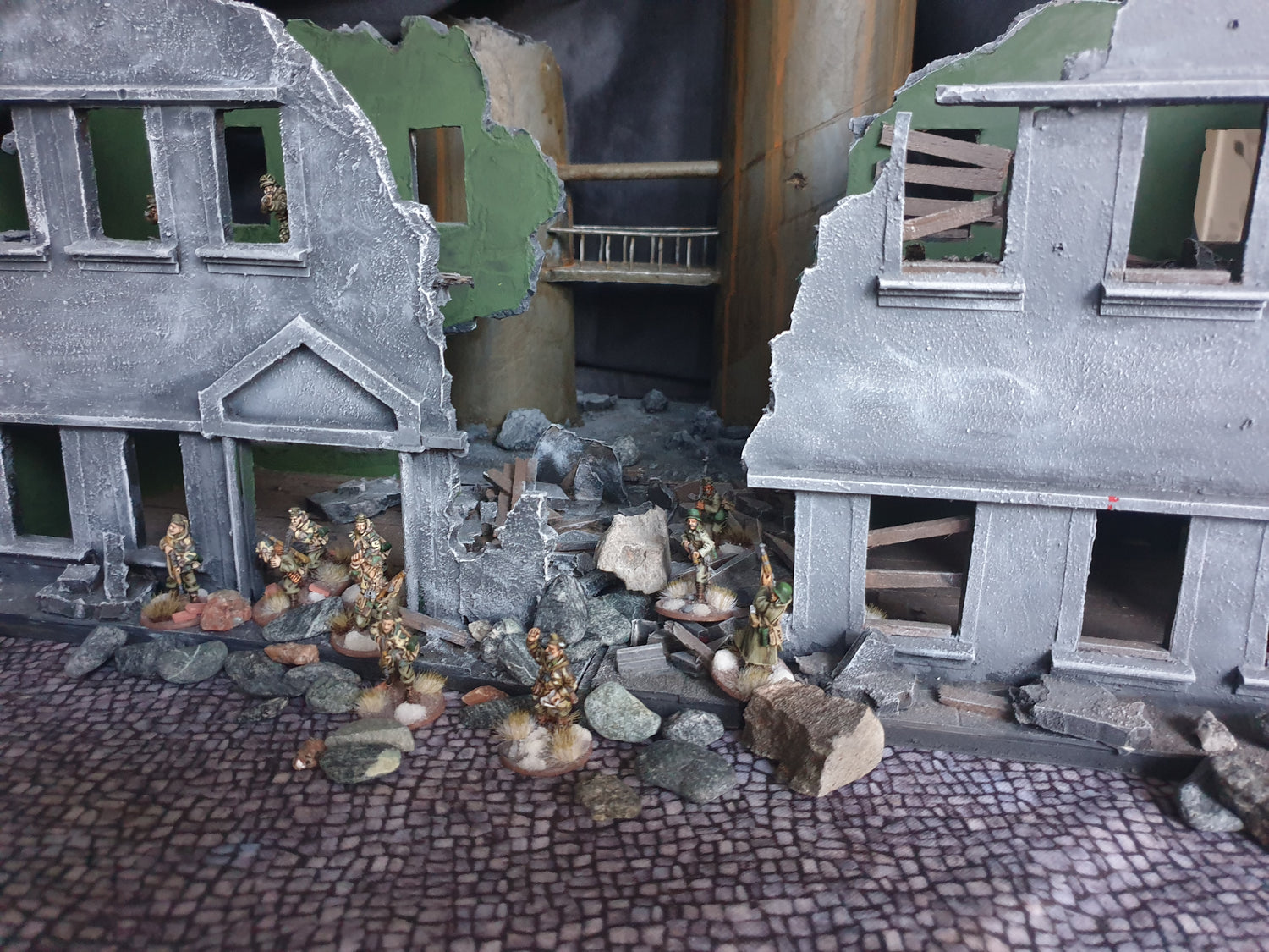 city terrain stalingrad hungarians bolt action