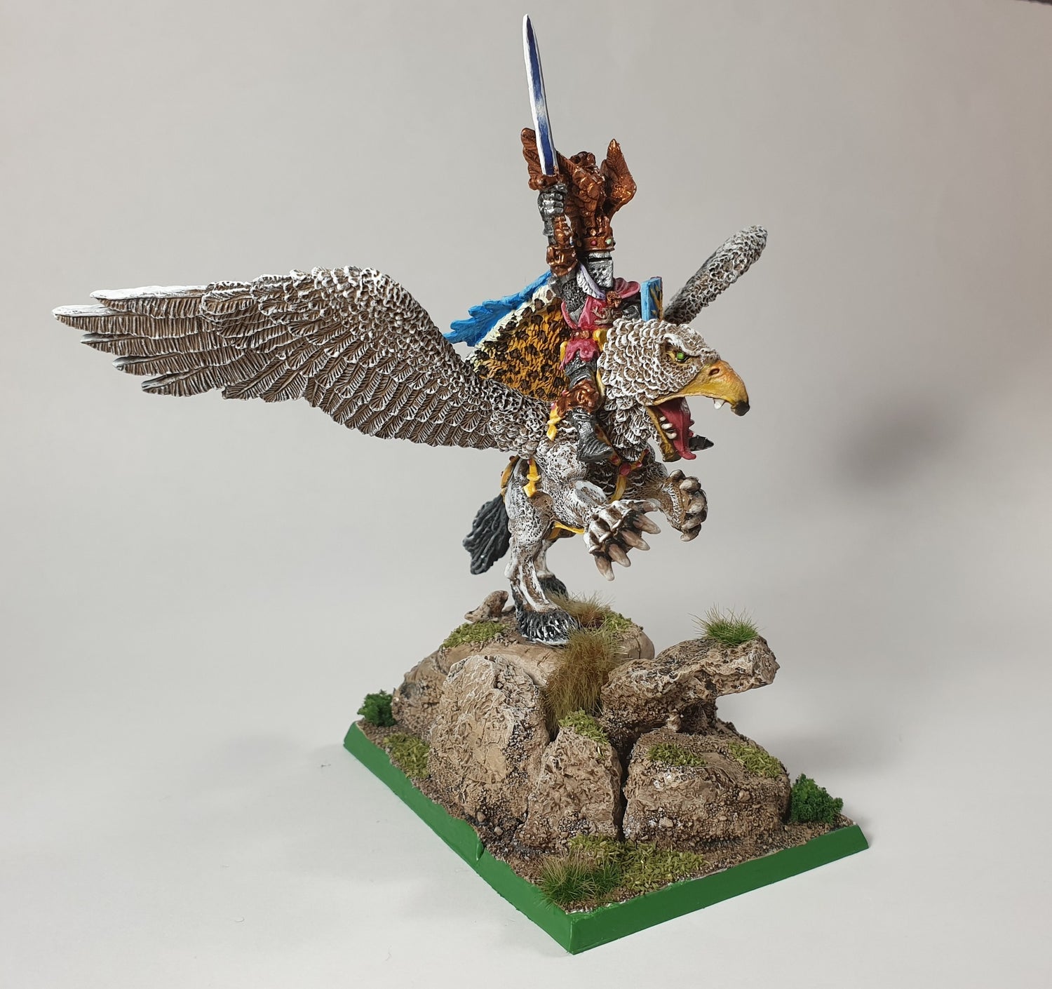 Warhammer fantasy bretonnia king louen leoncoeur