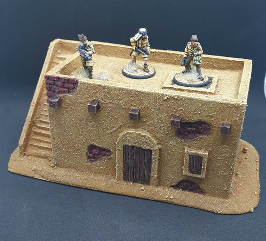 Desert Dunes Village house bolt action wargames 2